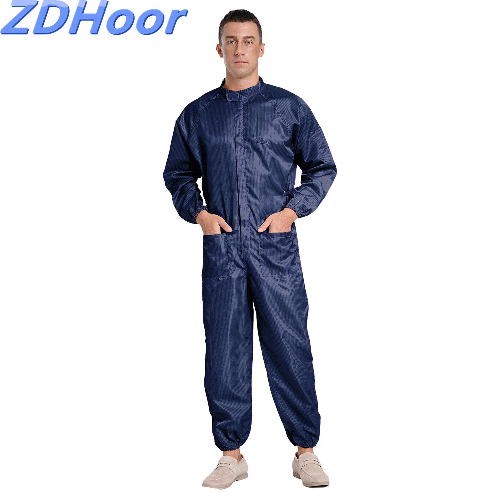 Woodworking Overalls - Jumpsuit pria Anti debu, Jumpsuit Anti