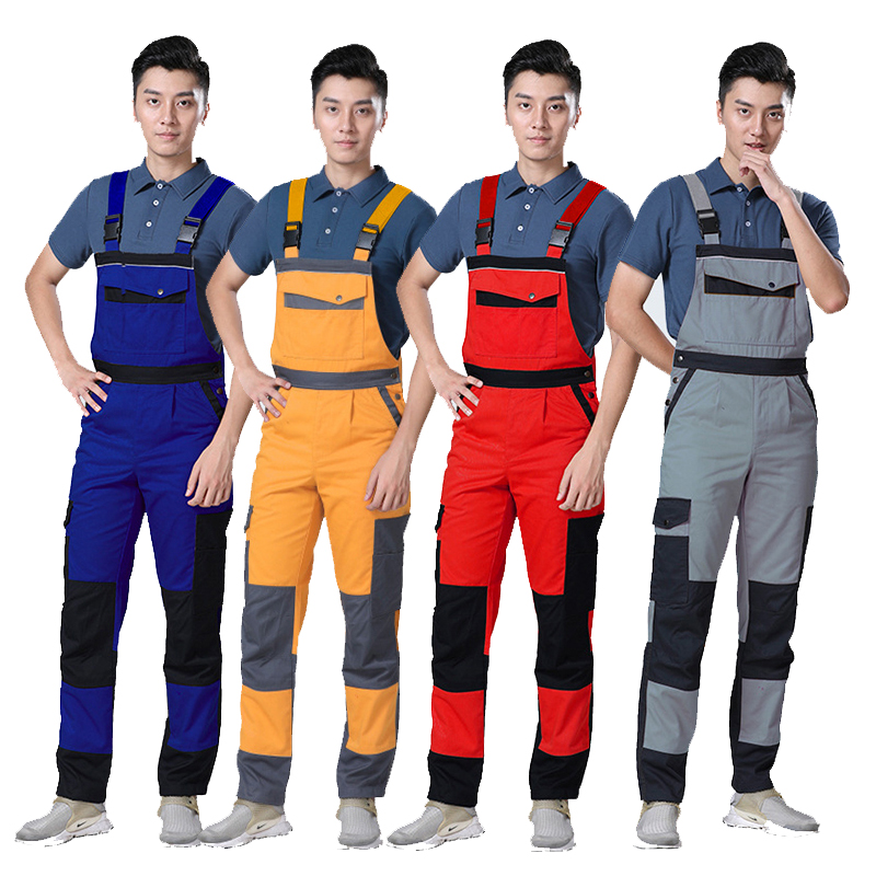 Woodworking Overalls - Bib seragam kerja keseluruhan pria, pakaian