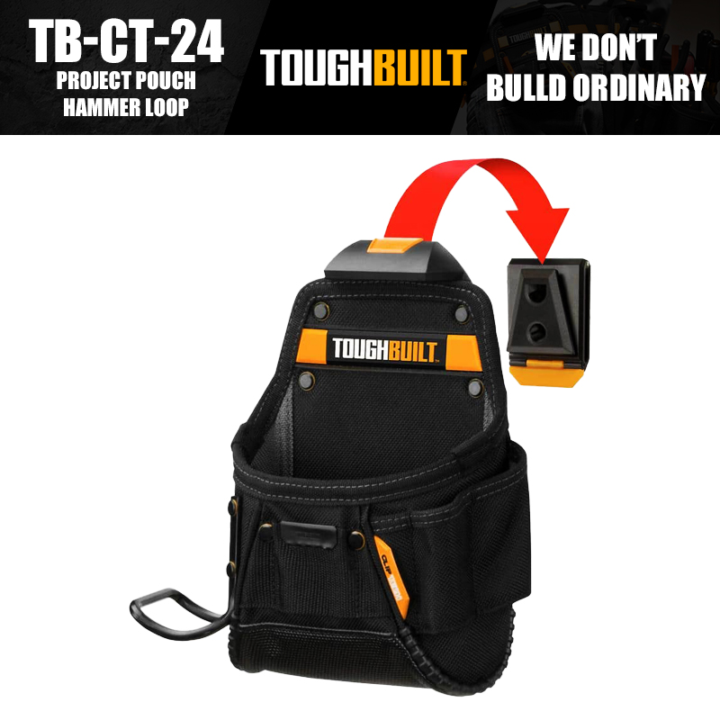 Woodworking Hammer - ToughBuilt TB-CT-24 Set Kantong Alat Gantung