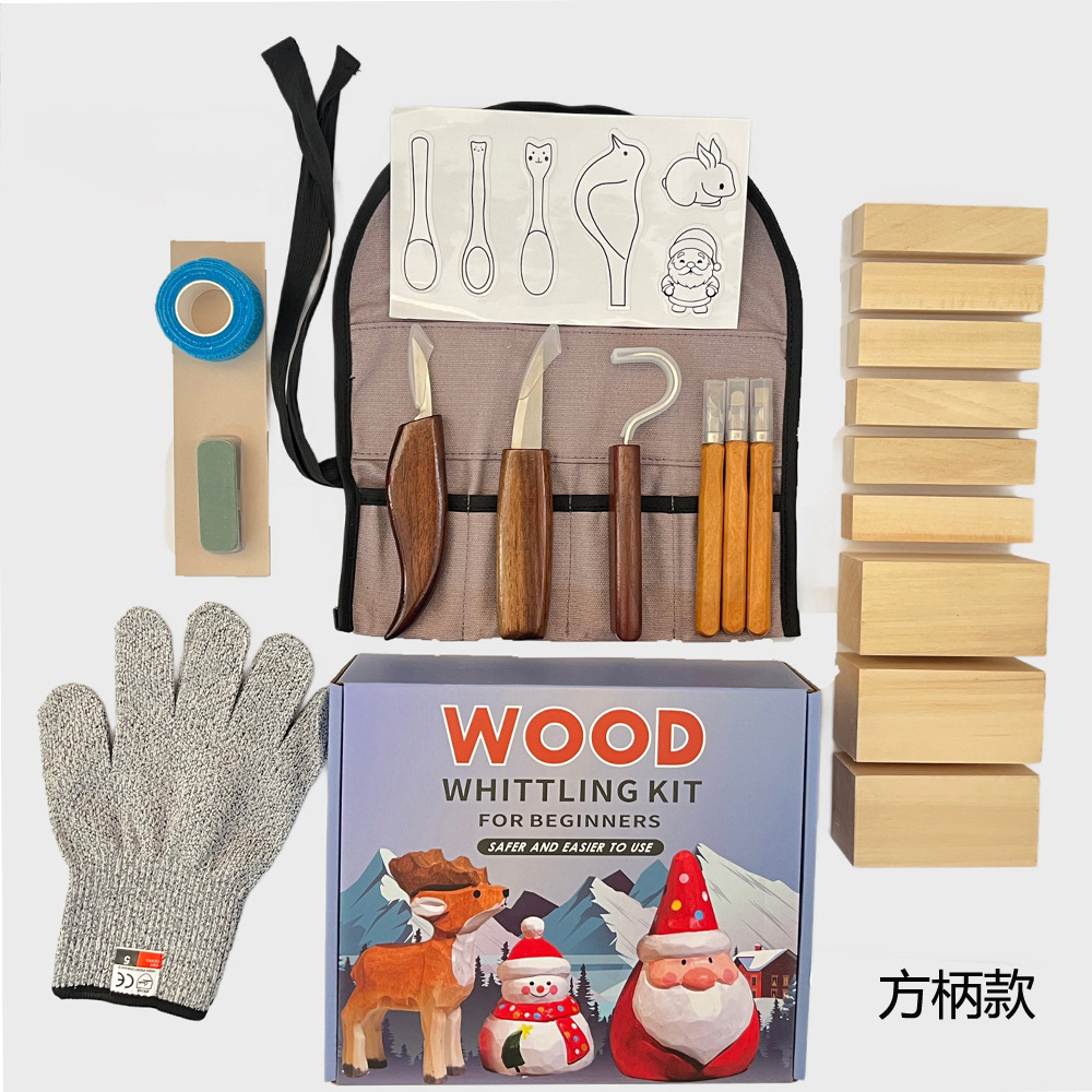 Woodworking Knife - Set Pisau Ukir Kotak Hadiah 21-Piece,