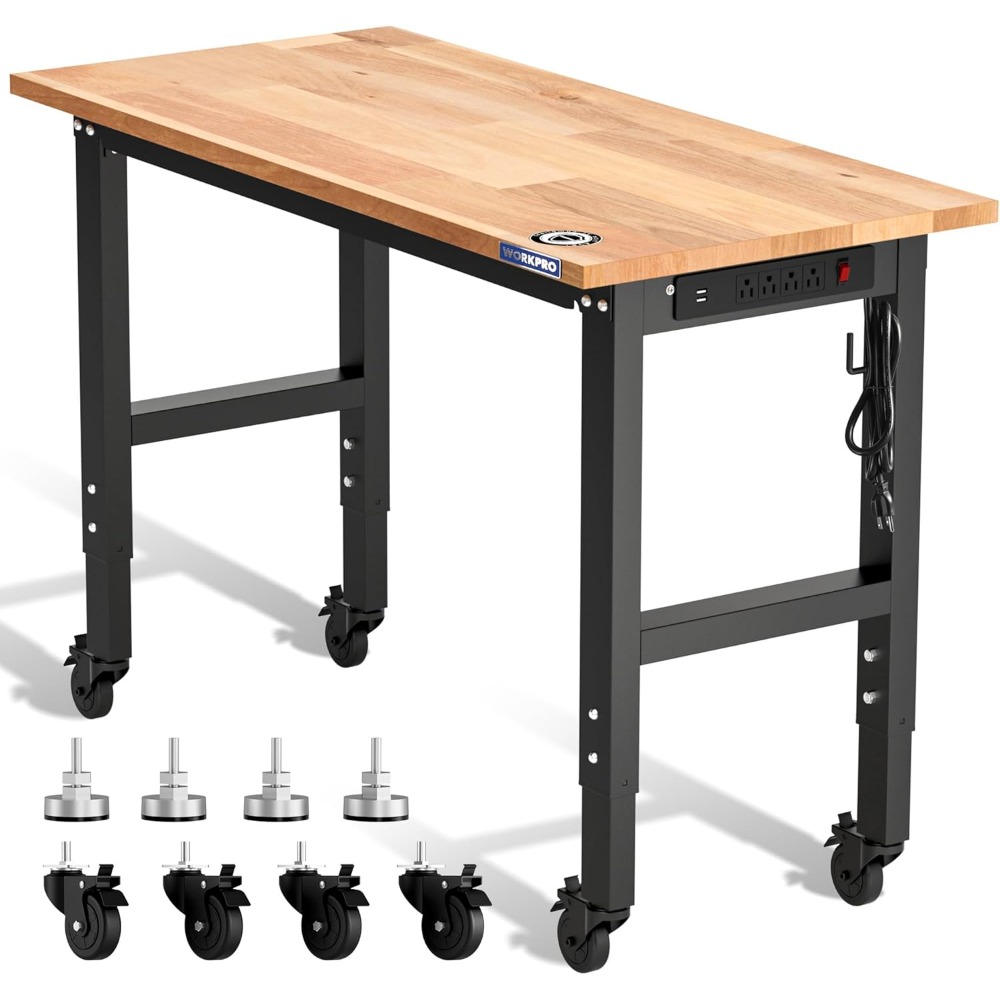 Woodworking Workbench - Meja Kerja Garasi, Meja Kerja yang