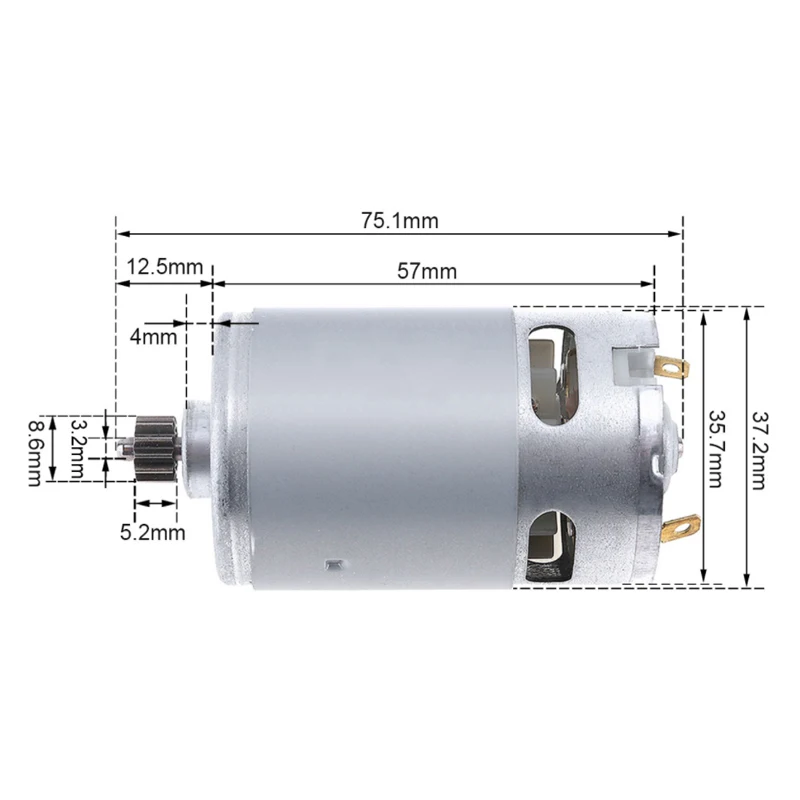 Bosch Drill Gsb 18V - Motor DC RS550 12 13 Gigi