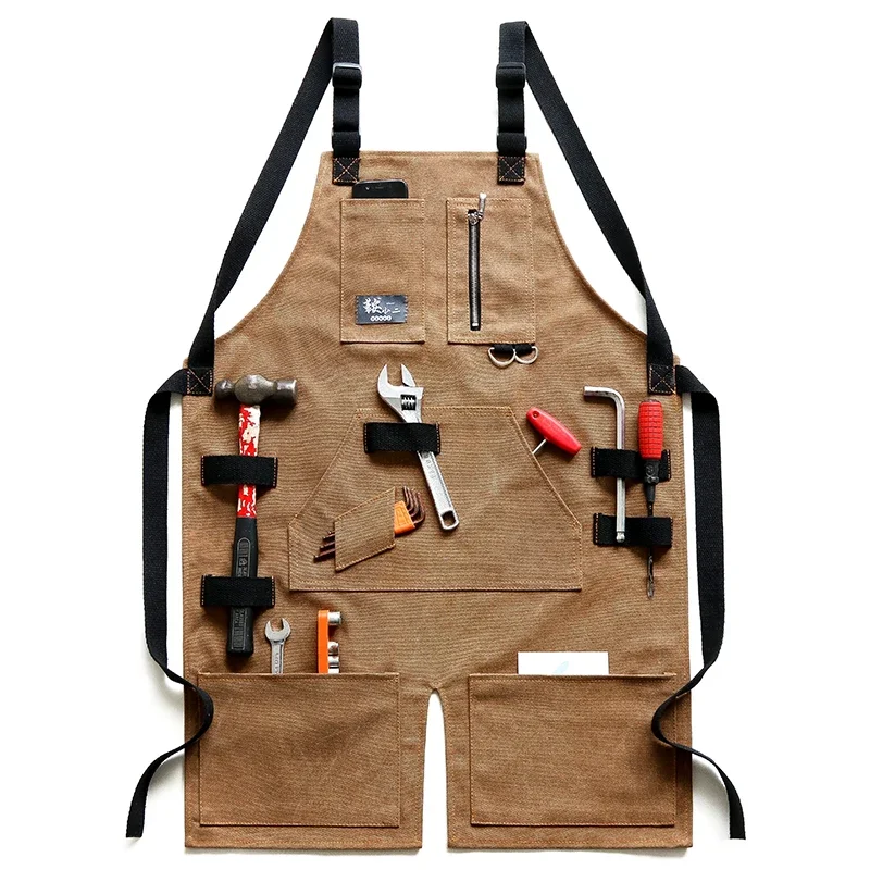 Woodworking Overalls - Overall denim tahan aus untuk pria