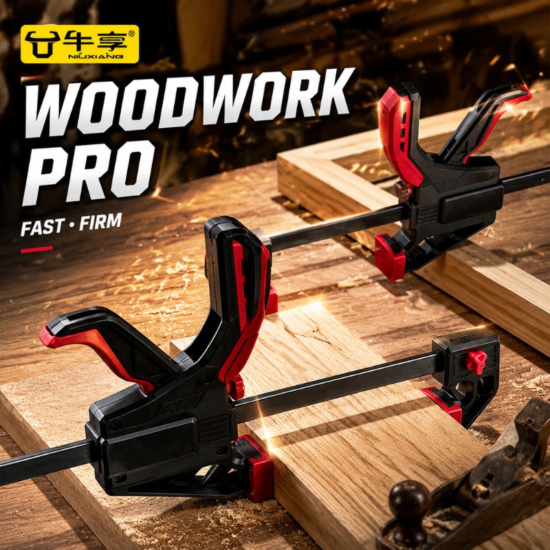 Woodworking Z Clips - Klem Kayu Tipe F Cepat dan