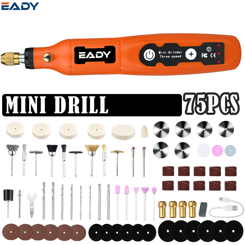 Bor Mini Tanpa Kabel USB & Pen - Woodworking Hobbies ulasan dan harga