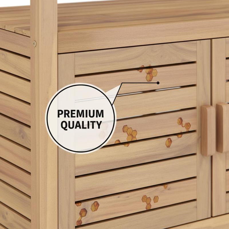 Meja Kerja Tanam Kayu Akasia u - Woodworking Workbench ulasan dan harga