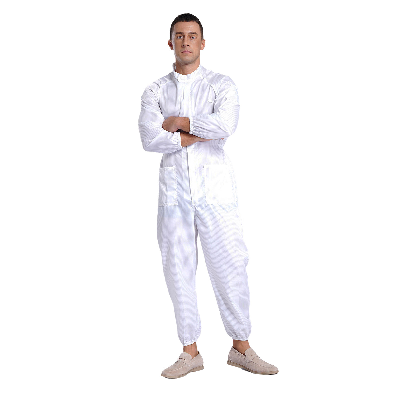 Jumpsuit pria Anti debu, Jumps - Woodworking Overalls ulasan dan harga