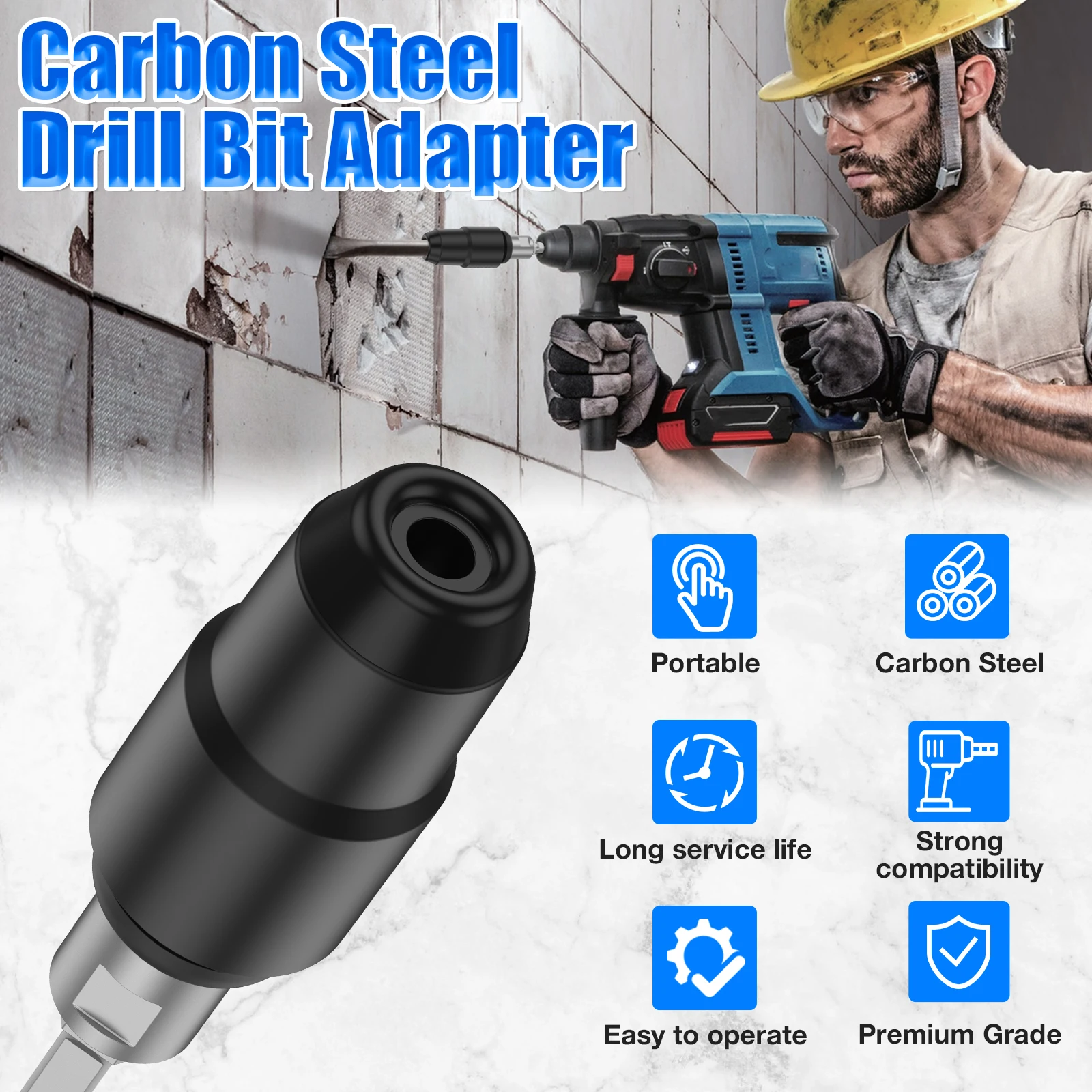 1Pc Adaptor SDS Plus ke SDS Ma - Woodworking Hammer ulasan dan harga