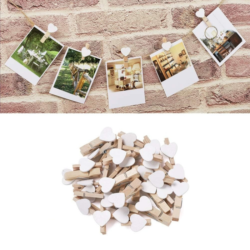 50 Buah Jepitan Hati Putih Kli - Woodworking Z Clips ulasan dan harga