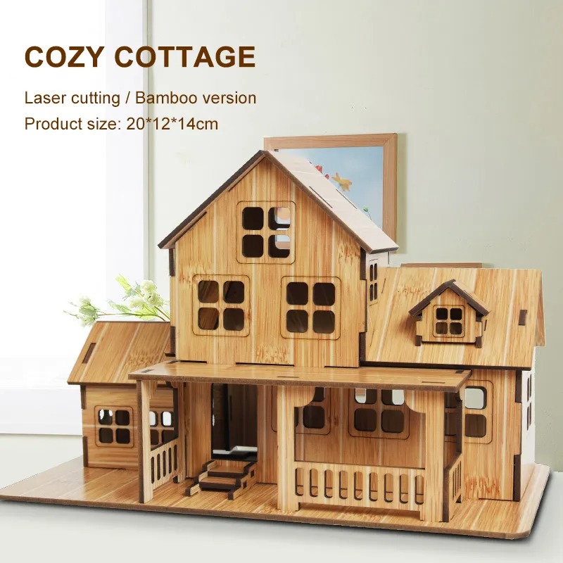 Permainan Model Puzzle Kayu 3D - Woodworking Hobby ulasan dan harga