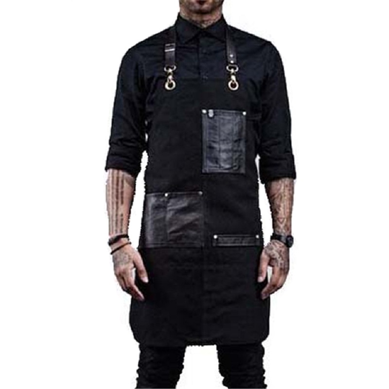 Kustom Logo hitam kanvas multi - Woodworking Overalls ulasan dan harga
