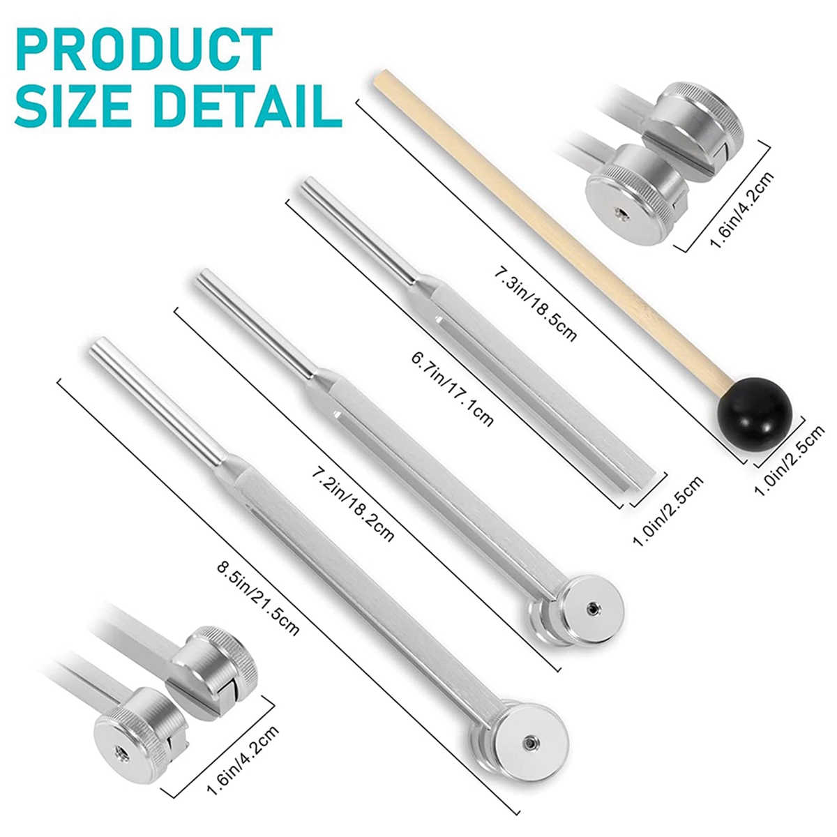 Set garpu Tuning 4 Pak, (128Hz - Woodworking Hammer ulasan dan harga