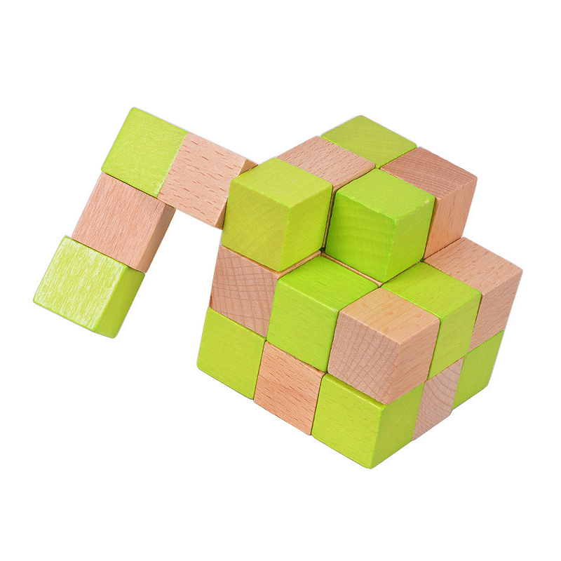 Teka-teki Kubus Ular Kayu Lati - Woodworking Hobby ulasan dan harga