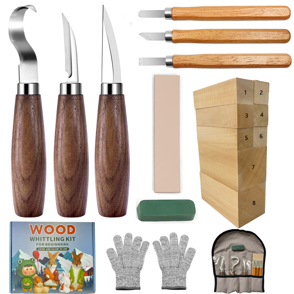 Set Pisau Ukir Kotak Hadiah 21 - Woodworking Knife ulasan dan harga