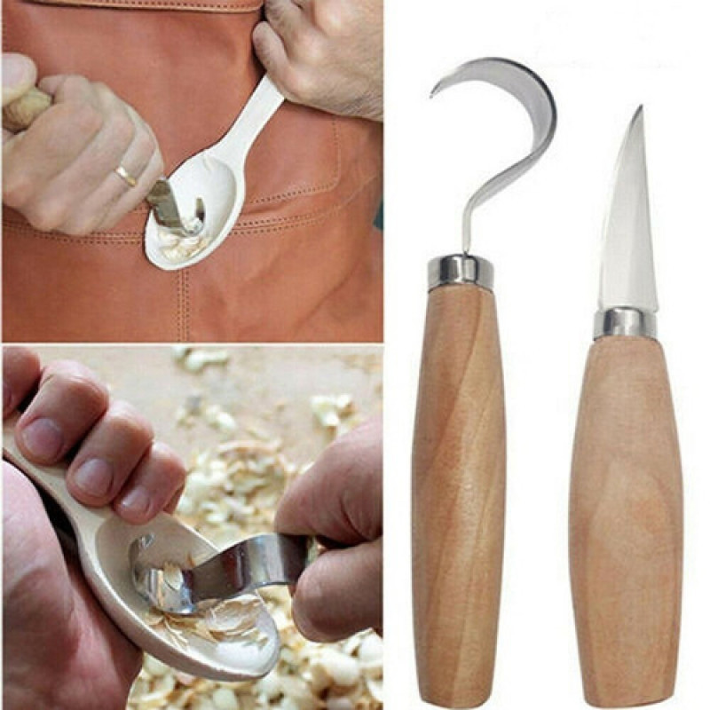 Pisau Ukir Kayu, Pisau Cangkul - Woodworking Knife ulasan dan harga