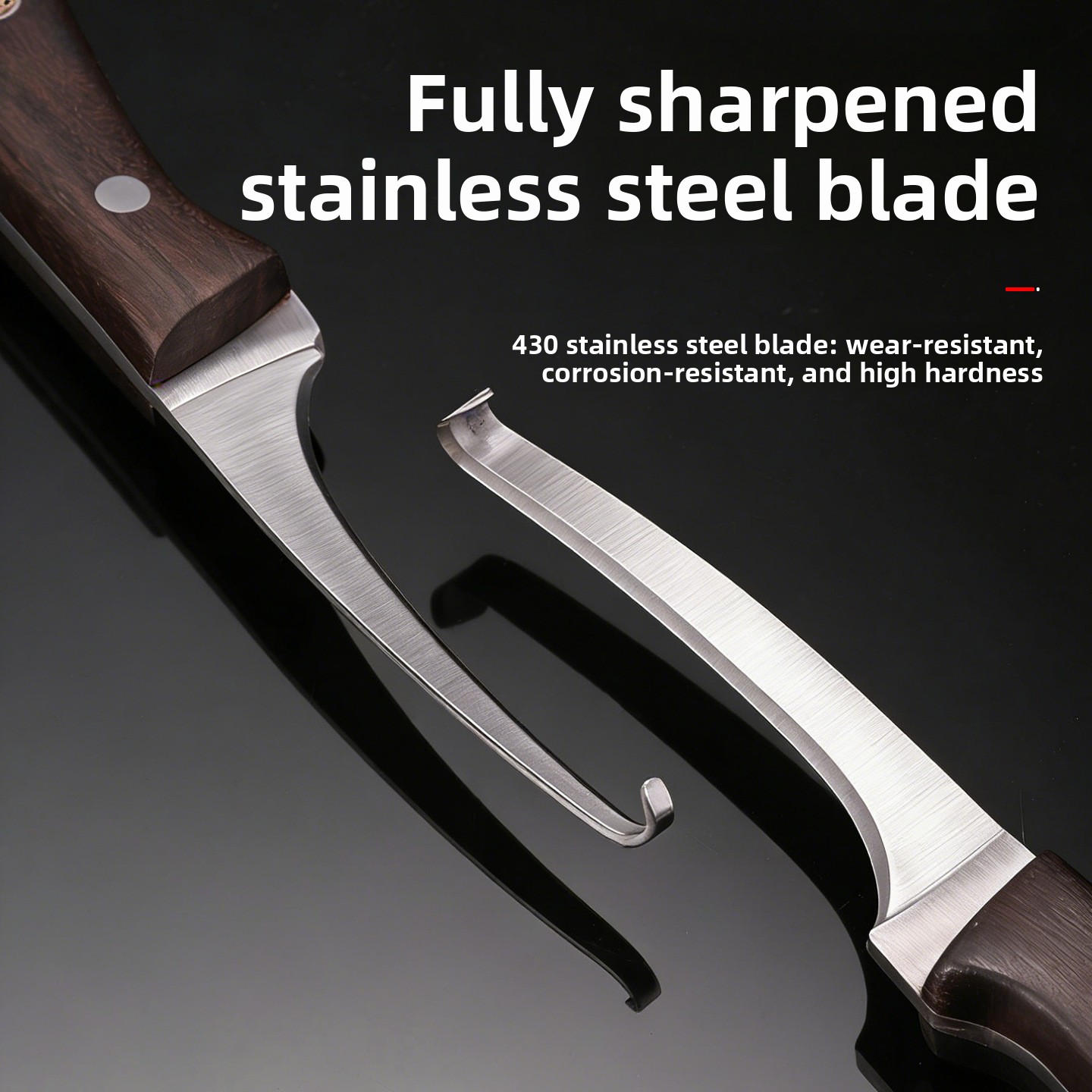 Pisau Kait Baja Tahan Karat Ke - Woodworking Knife ulasan dan harga