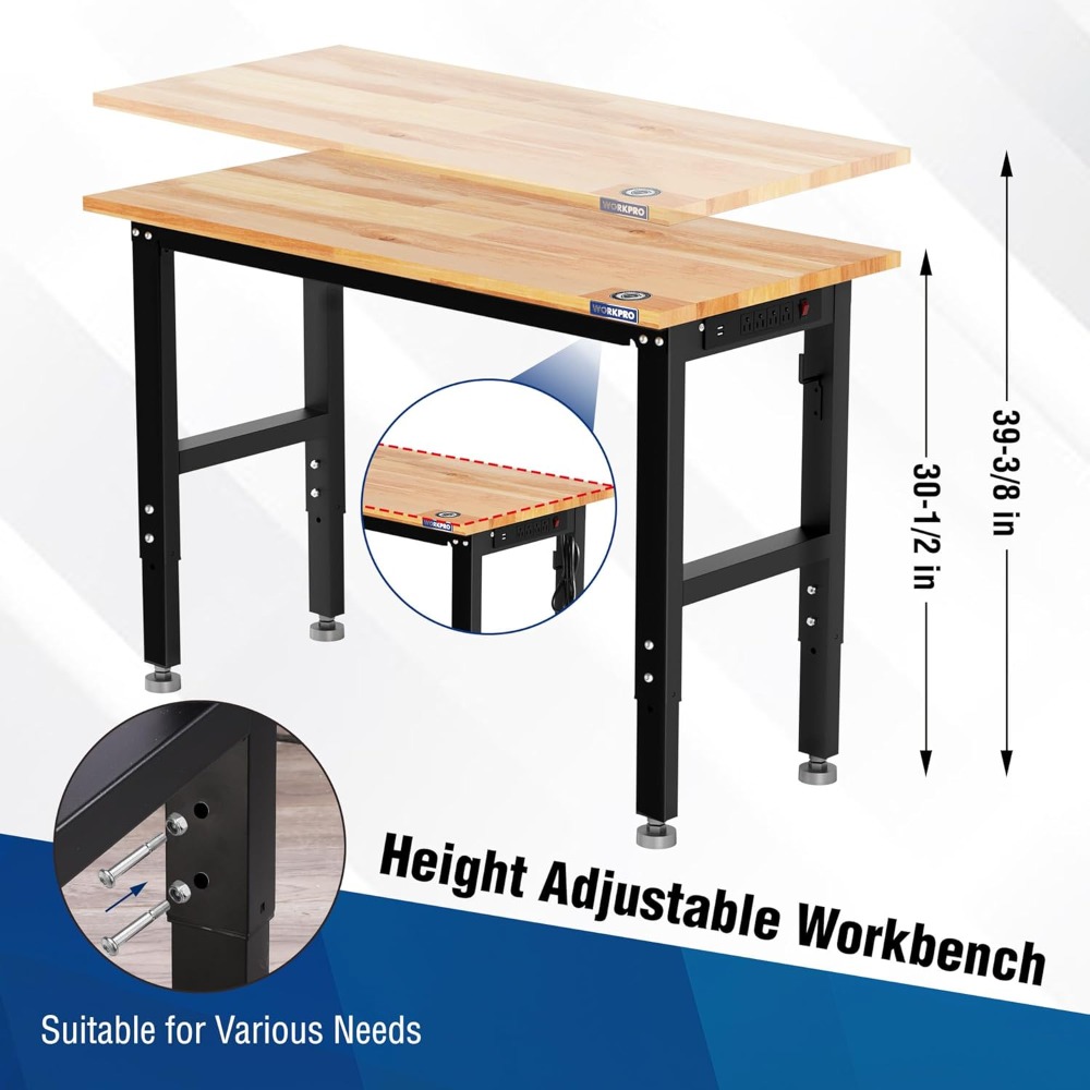 Meja Kerja Garasi, Meja Kerja  - Woodworking Workbench ulasan dan harga