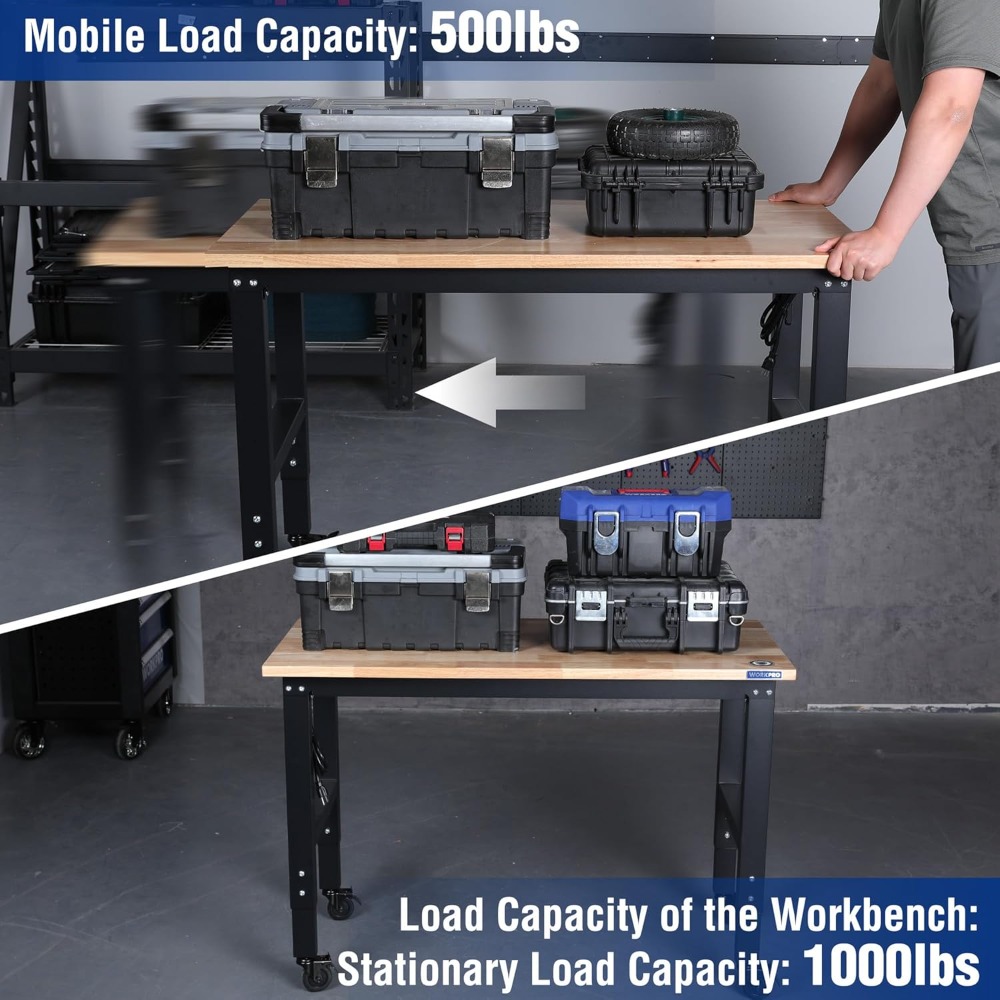 Meja Kerja Garasi, Meja Kerja  - Woodworking Workbench ulasan dan harga