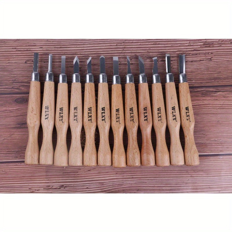 Set 12 Pahat dan Pisau Ukir Ka - Woodworking Knife ulasan dan harga