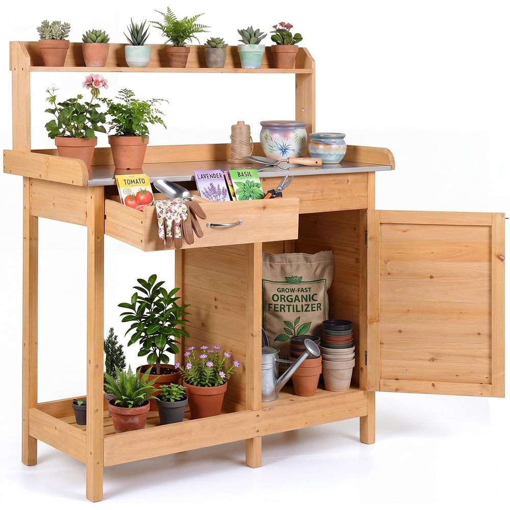 Meja Kerja Taman Kayu dengan K - Woodworking Workbench ulasan dan harga