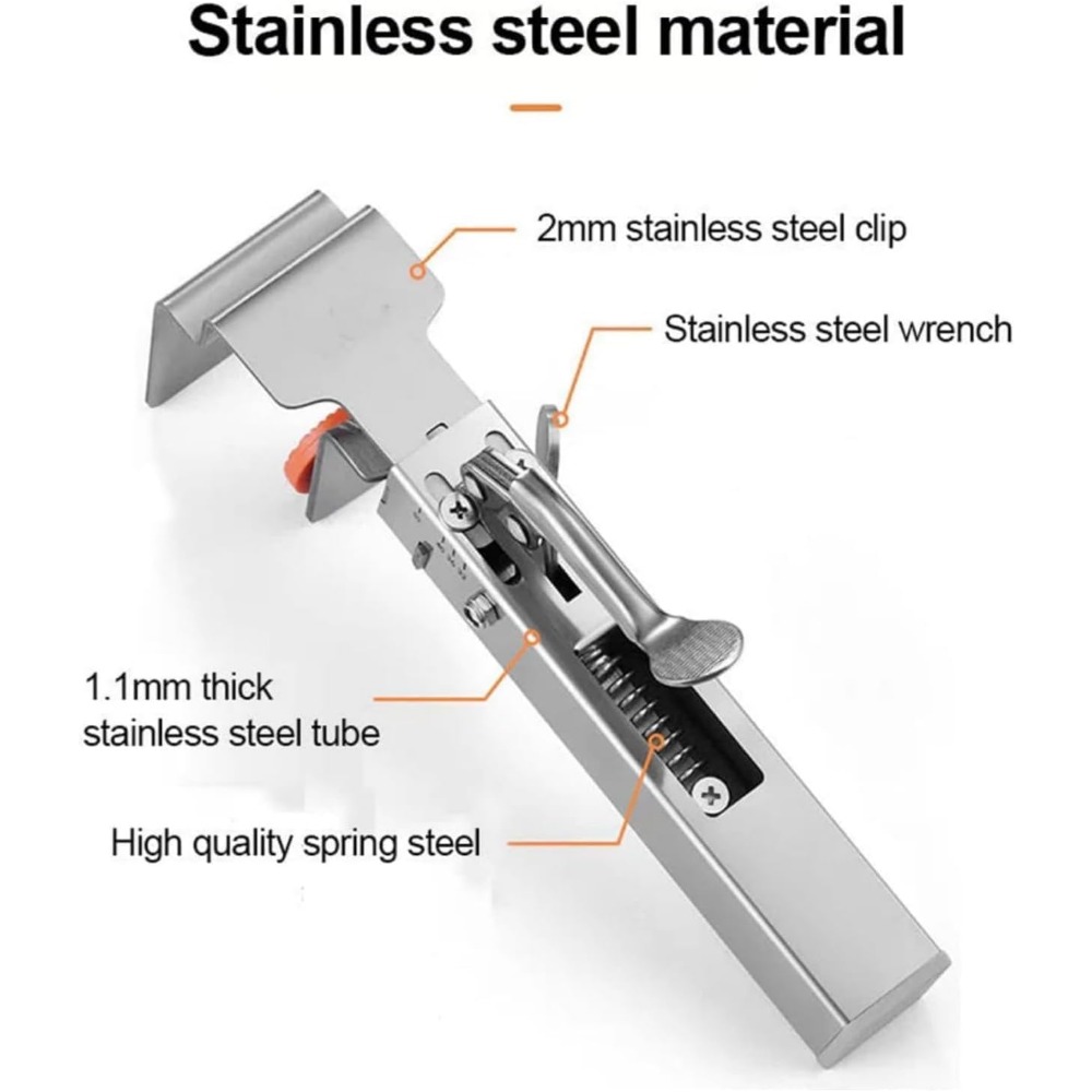 Klem Pemasangan Depan Laci Pem - Woodworking Z Clips ulasan dan harga
