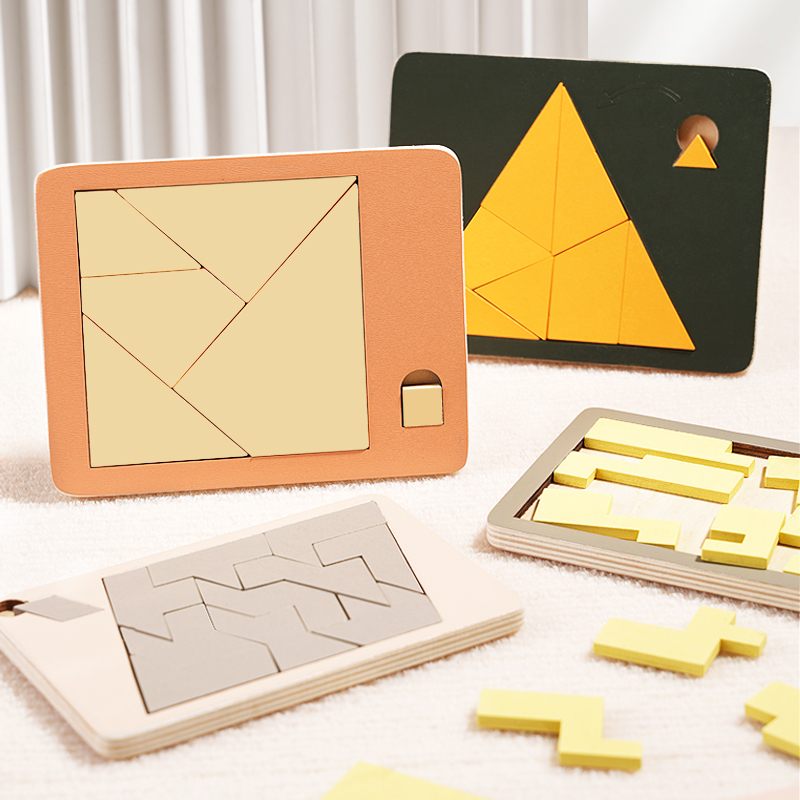 Teka-teki Jigsaw Puzzle geomet - Woodworking Hobby ulasan dan harga